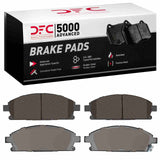 Dynamic Friction 1996-2017 Acura MDX Front 5000 Advanced Ceramic Brake Pads by Dynamic Friction Company 1551-0691-00