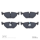 Dynamic Friction 1996-2010 BMW Z3 Rear 5000 Advanced Low Metallic Brake Pads by Dynamic Friction Company 1551-0692-00
