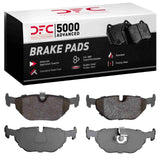 Dynamic Friction 1996-2003 BMW 530i Rear 5000 Advanced Low Metallic Brake Pads by Dynamic Friction Company 1551-0692-10