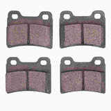 Dynamic Friction 1995-1997 Kia Sephia Rear 5000 Advanced Semi Metallic Brake Pads by Dynamic Friction Company 1551-0693-00