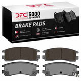 Dynamic Friction 1995-2010 Buick Rendezvous Front/Rear 5000 Advanced Ceramic Brake Pads by Dynamic Friction Company 1551-0698-00