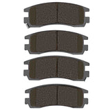 Dynamic Friction 1995-2010 Buick Rendezvous Front/Rear 5000 Advanced Ceramic Brake Pads by Dynamic Friction Company 1551-0698-00