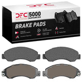 Dynamic Friction 1994-2010 UD UD 1400 Front 5000 Advanced Semi Metallic Brake Pads by Dynamic Friction Company 1551-0701-00