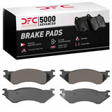 Dynamic Friction 1997-2004 Dodge Ram 1500 Van Front 5000 Advanced Semi Metallic Brake Pads by Dynamic Friction Company 1551-0702-00