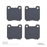 Dynamic Friction 1997-2008 Cadillac Catera Rear 5000 Advanced Low Metallic Brake Pads by Dynamic Friction Company 1551-0709-00