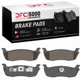 Dynamic Friction 1997-2011 Ford Expedition Rear 5000 Advanced Semi Metallic Brake Pads by Dynamic Friction Company 1551-0711-00