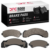 Dynamic Friction 1973-2012 Chevrolet C3500HD Rear/Front 5000 Advanced Semi Metallic Brake Pads by Dynamic Friction Company 1551-0717-00