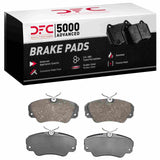 Dynamic Friction 1997-2001 Cadillac Catera Front 5000 Advanced Low Metallic Brake Pads by Dynamic Friction Company 1551-0720-00