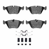 Dynamic Friction 1996-2003 BMW 528i Front 5000 Advanced Low Metallic Brake Pads and Hardware Kit by Dynamic Friction Company 1551-0725-01