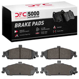 Dynamic Friction 1997-2005 Chevrolet Malibu Front 5000 Advanced Ceramic Brake Pads by Dynamic Friction Company 1551-0727-00