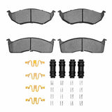 Dynamic Friction 1998-2004 Chrysler LHS Front 5000 Advanced Ceramic Brake Pads and Hardware Kit by Dynamic Friction Company 1551-0730-01