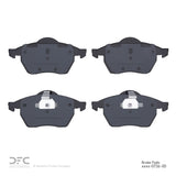 Dynamic Friction 1996-1999 Audi A4 (USA/Canada) Front 5000 Advanced Low Metallic Brake Pads by Dynamic Friction Company 1551-0736-00