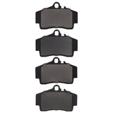 Dynamic Friction 1997-2012 Porsche 911 Rear 5000 Advanced Low Metallic Brake Pads by Dynamic Friction Company 1551-0738-00