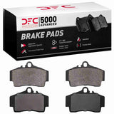 Dynamic Friction 1997-2012 Porsche 911 Rear 5000 Advanced Low Metallic Brake Pads by Dynamic Friction Company 1551-0738-00