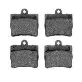 Dynamic Friction 1994-1998 Mercedes-Benz C280 Rear 5000 Advanced Low Metallic Brake Pads by Dynamic Friction Company 1551-0739-00