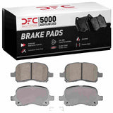 Dynamic Friction 1998-2002 Chevrolet Prizm Front 5000 Advanced Ceramic Brake Pads by Dynamic Friction Company 1551-0741-00