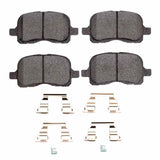 Dynamic Friction 1998-2002 Chevrolet Prizm Front 5000 Advanced Ceramic Brake Pads and Hardware Kit by Dynamic Friction Company 1551-0741-01