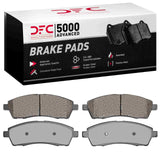 Dynamic Friction 1999-2005 Ford F-250 2WD (Super Duty) Rear 5000 Advanced Semi Metallic Brake Pads by Dynamic Friction Company 1551-0757-00