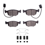 Dynamic Friction 1998-1999 Ford Contour Front 5000 Advanced Low Metallic Brake Pads and Hardware Kit by Dynamic Friction Company 1551-0762-01