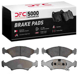 Dynamic Friction 1982-2000 Ferrari Mondial 3.2 Rear/Front 5000 Advanced Ceramic Brake Pads by Dynamic Friction Company 1551-0766-00