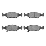Dynamic Friction 1982-2000 Ferrari Mondial 3.2 Rear/Front 5000 Advanced Ceramic Brake Pads by Dynamic Friction Company 1551-0766-00