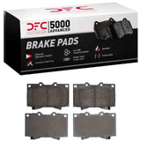 Dynamic Friction 1998-2007 Lexus LX470 Front 5000 Advanced Ceramic Brake Pads by Dynamic Friction Company 1551-0772-00