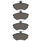 Dynamic Friction 1980-1997 Audi 90 Front 5000 Advanced Low Metallic Brake Pads by Dynamic Friction Company 1551-0780-00