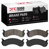 Dynamic Friction 1998-2024 Beaver Motorcoach Contessa Rear/Front 5000 Advanced Semi Metallic Brake Pads by Dynamic Friction Company 1551-0786-10