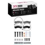 Dynamic Friction 2020-2025 Coachmen Mirada Front 5000 Advanced Semi Metallic Brake Pads and Hardware Kit by Dynamic Friction Company 1551-0786-31