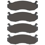 Dynamic Friction 1996-2006 Hummer H1 Front 5000 Advanced Semi Metallic Brake Pads by Dynamic Friction Company 1551-0788-00
