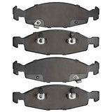 Dynamic Friction 1999-2002 Jeep Grand Cherokee Front 5000 Advanced Semi Metallic Brake Pads by Dynamic Friction Company 1551-0790-00