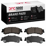 Dynamic Friction 1999-2011 Cadillac DeVille Rear 5000 Advanced Ceramic Brake Pads by Dynamic Friction Company 1551-0792-00