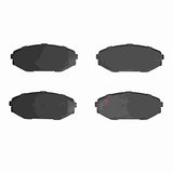 Dynamic Friction 1999-2004 Acura MDX Front 5000 Advanced Ceramic Brake Pads by Dynamic Friction Company 1551-0793-00