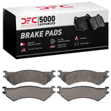 Dynamic Friction 1999-2007 Ford E-350 Super Duty Rear 5000 Advanced Semi Metallic Brake Pads by Dynamic Friction Company 1551-0802-00