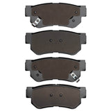Dynamic Friction 1999-2010 Hyundai Azera Rear 5000 Advanced Ceramic Brake Pads by Dynamic Friction Company 1551-0813-00