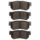 Dynamic Friction 1999-2010 Hyundai Azera Rear 5000 Advanced Ceramic Brake Pads by Dynamic Friction Company 1551-0813-00