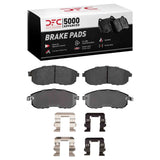 Dynamic Friction 2007-2014 Suzuki SX4 Front 5000 Advanced Ceramic Brake Pads and Hardware Kit by Dynamic Friction Company 1551-0815-13