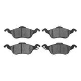 Dynamic Friction 2000-2004 Ford Focus Front 5000 Advanced Semi Metallic Brake Pads by Dynamic Friction Company 1551-0816-00