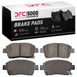 Dynamic Friction 2000-2015 FAW F5 (Mexico) Front 5000 Advanced Ceramic Brake Pads by Dynamic Friction Company 1551-0822-00