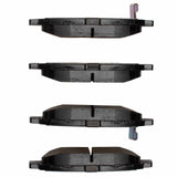 Dynamic Friction 2000-2015 FAW F5 (Mexico) Front 5000 Advanced Ceramic Brake Pads by Dynamic Friction Company 1551-0822-00