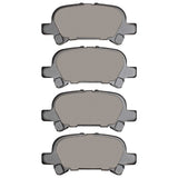 Dynamic Friction 2000-2008 Toyota Avalon Rear 5000 Advanced Ceramic Brake Pads by Dynamic Friction Company 1551-0828-00