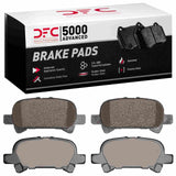 Dynamic Friction 2000-2008 Toyota Avalon Rear 5000 Advanced Ceramic Brake Pads by Dynamic Friction Company 1551-0828-00