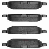 Dynamic Friction 2000-2008 Toyota Avalon Rear 5000 Advanced Ceramic Brake Pads by Dynamic Friction Company 1551-0828-00