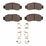 Dynamic Friction 2000-2006 Honda Insight Front 5000 Advanced Ceramic Brake Pads and Hardware Kit by Dynamic Friction Company 1551-0832-01