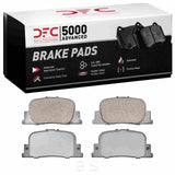 Dynamic Friction 2000-2010 Lexus ES300 Rear 5000 Advanced Ceramic Brake Pads by Dynamic Friction Company 1551-0835-00