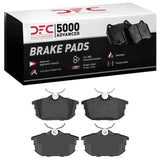 Dynamic Friction 2000-2007 Mitsubishi Space Star (Mexico) Rear 5000 Advanced Low Metallic Brake Pads by Dynamic Friction Company 1551-0838-00