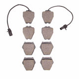 Dynamic Friction 1999-2005 Audi A6 Quattro Front 5000 Advanced Low Metallic Brake Pads by Dynamic Friction Company 1551-0839-00