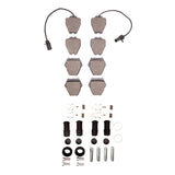 Dynamic Friction 1999-2005 Audi S4 Front 5000 Advanced Low Metallic Brake Pads and Hardware Kit by Dynamic Friction Company 1551-0839-01
