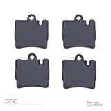 Dynamic Friction 2000-2003 Mercedes-Benz S500 Rear 5000 Advanced Low Metallic Brake Pads by Dynamic Friction Company 1551-0848-00