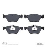 Dynamic Friction 2004-2009 Mercedes-Benz E350 Front 5000 Advanced Low Metallic Brake Pads by Dynamic Friction Company 1551-0853-10
